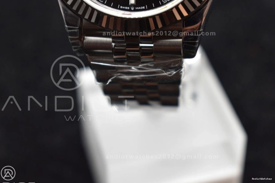 DateJust Black Edition 126334 VSF Dial Best VS 41 1:1 Jubilee Steel Youthful 904L on 392 Stick SS Bracelet 1028